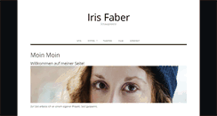 Desktop Screenshot of iris-faber.de